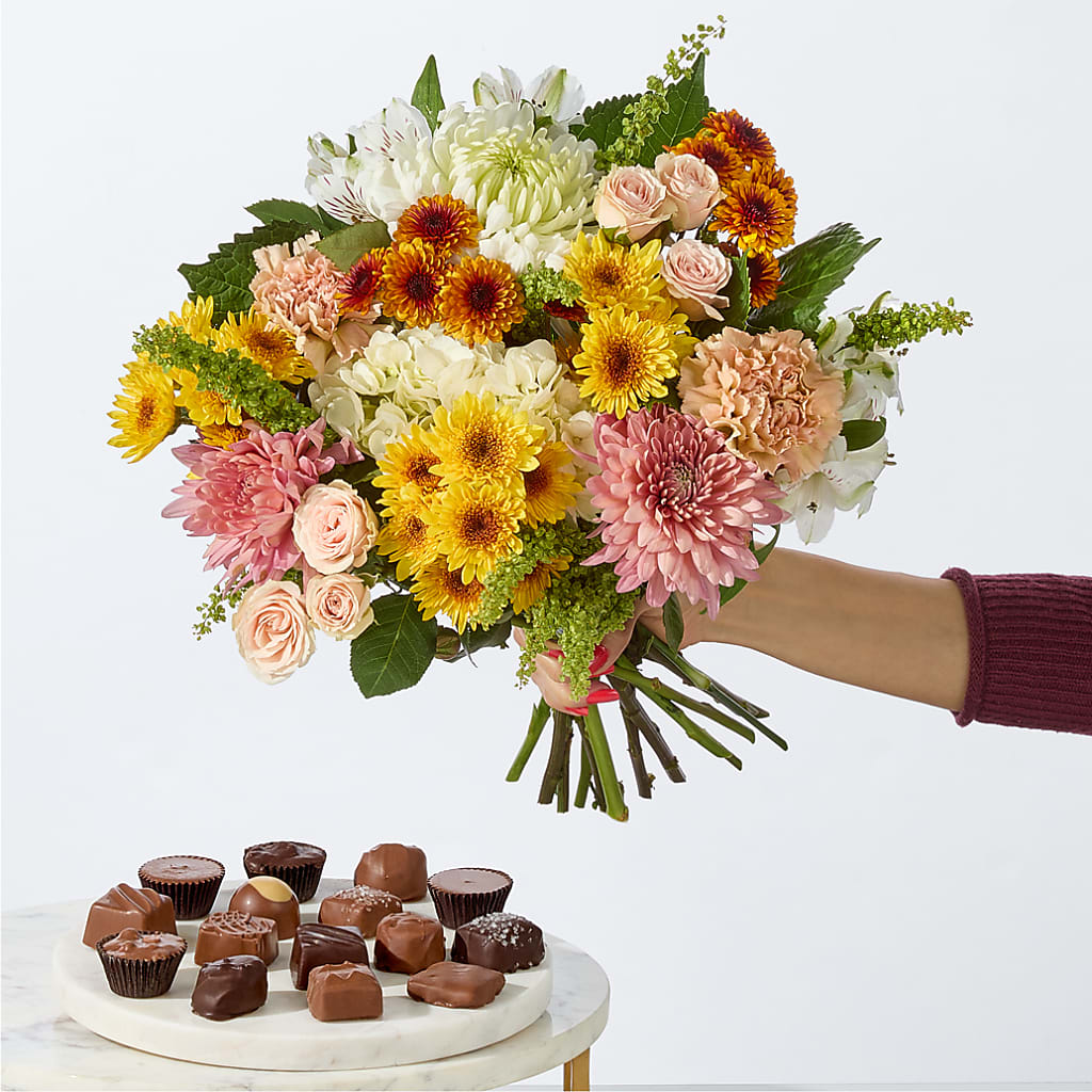 Fall Celebration Bouquet – EAST MAIN GARDENS FLRST & GREENHSES INC, Niles MI