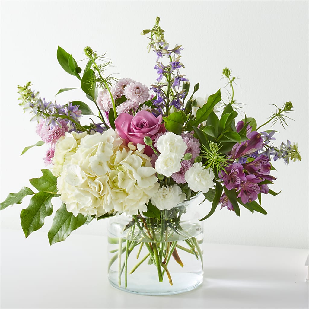Violet Caress Bouquet – EAST MAIN GARDENS FLRST & GREENHSES INC, Niles MI