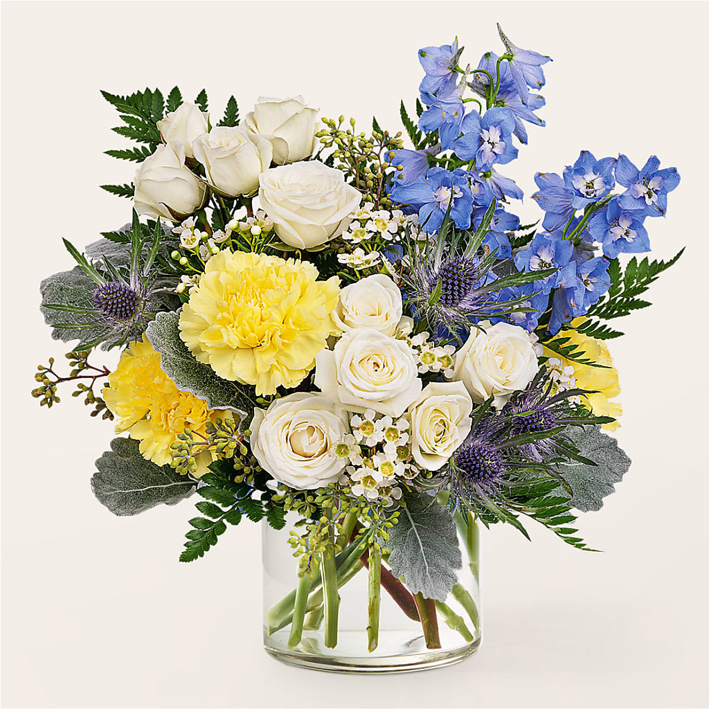 Lemon Sorbet Bouquet – EAST MAIN GARDENS FLRST & GREENHSES INC, Niles MI