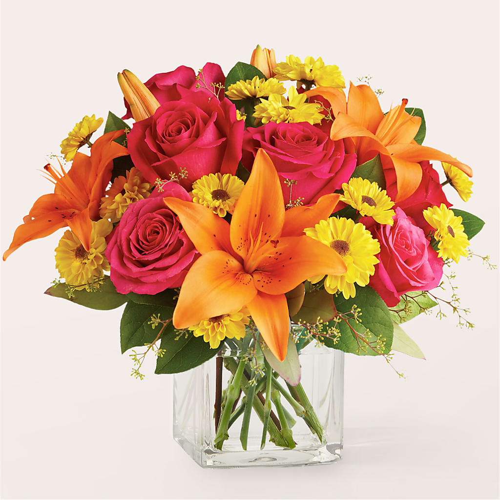 Neon Lights Bouquet – EAST MAIN GARDENS FLRST & GREENHSES INC, Niles MI
