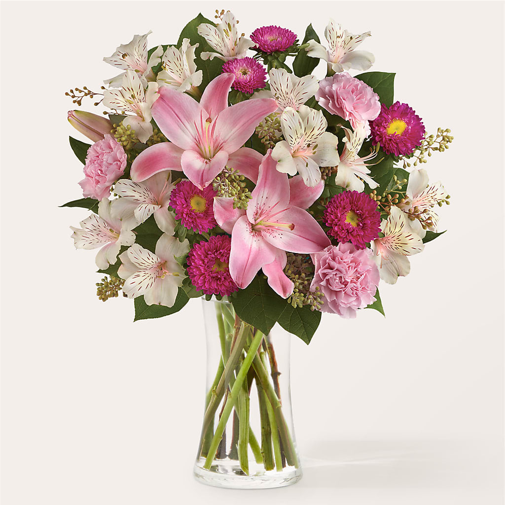 Feeling Fuchsia Bouquet – EAST MAIN GARDENS FLRST & GREENHSES INC, Niles MI