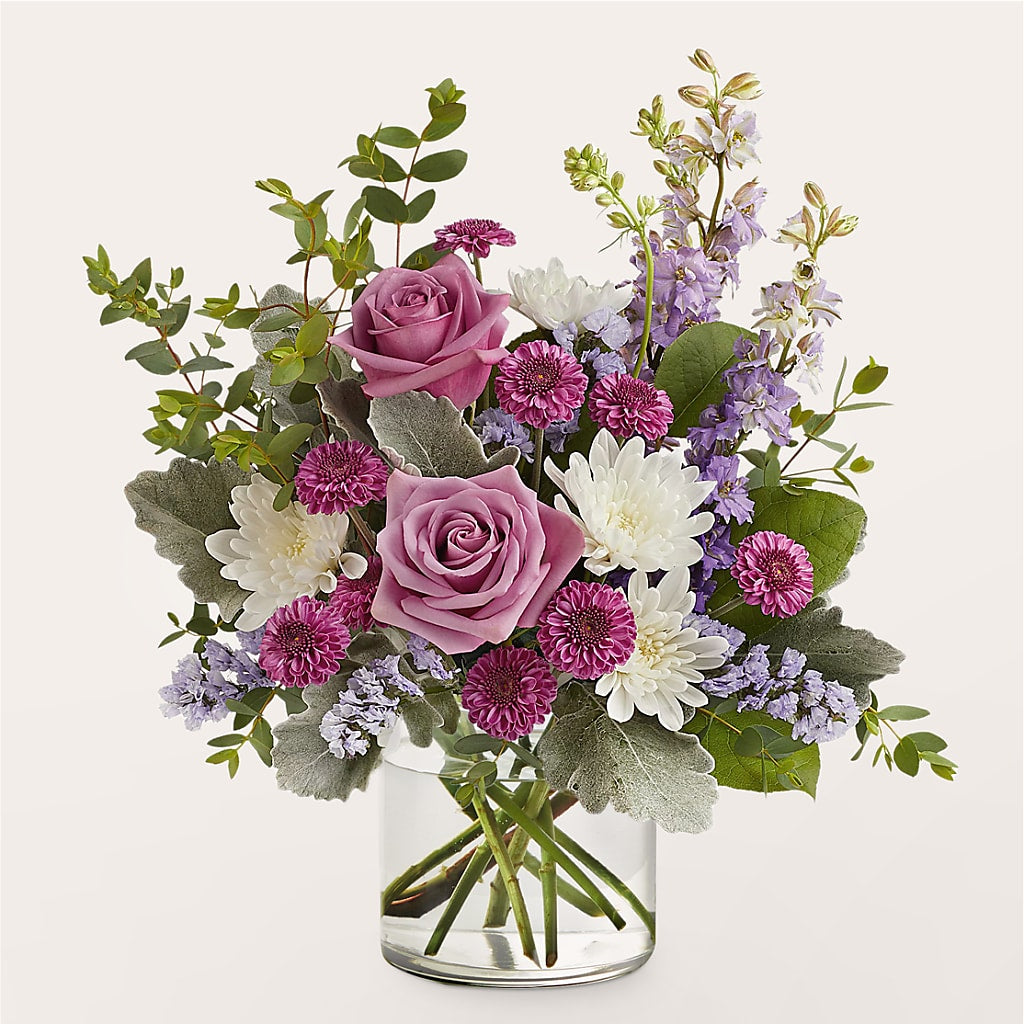 Violet Frost Bouquet – EAST MAIN GARDENS FLRST & GREENHSES INC, Niles MI