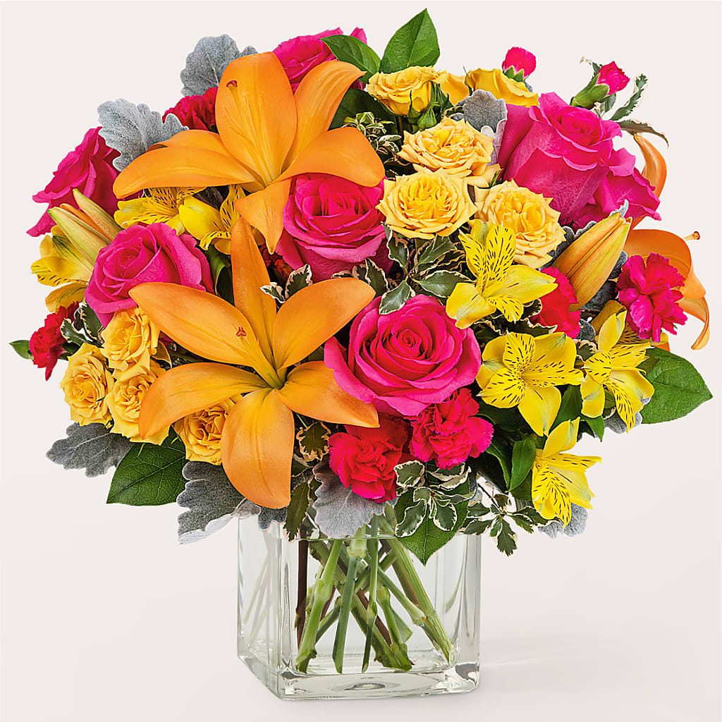 To the Tropics Bouquet – EAST MAIN GARDENS FLRST & GREENHSES INC, Niles MI
