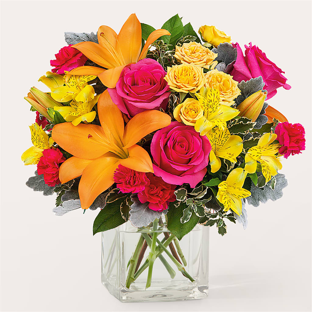 To the Tropics Bouquet – EAST MAIN GARDENS FLRST & GREENHSES INC, Niles MI