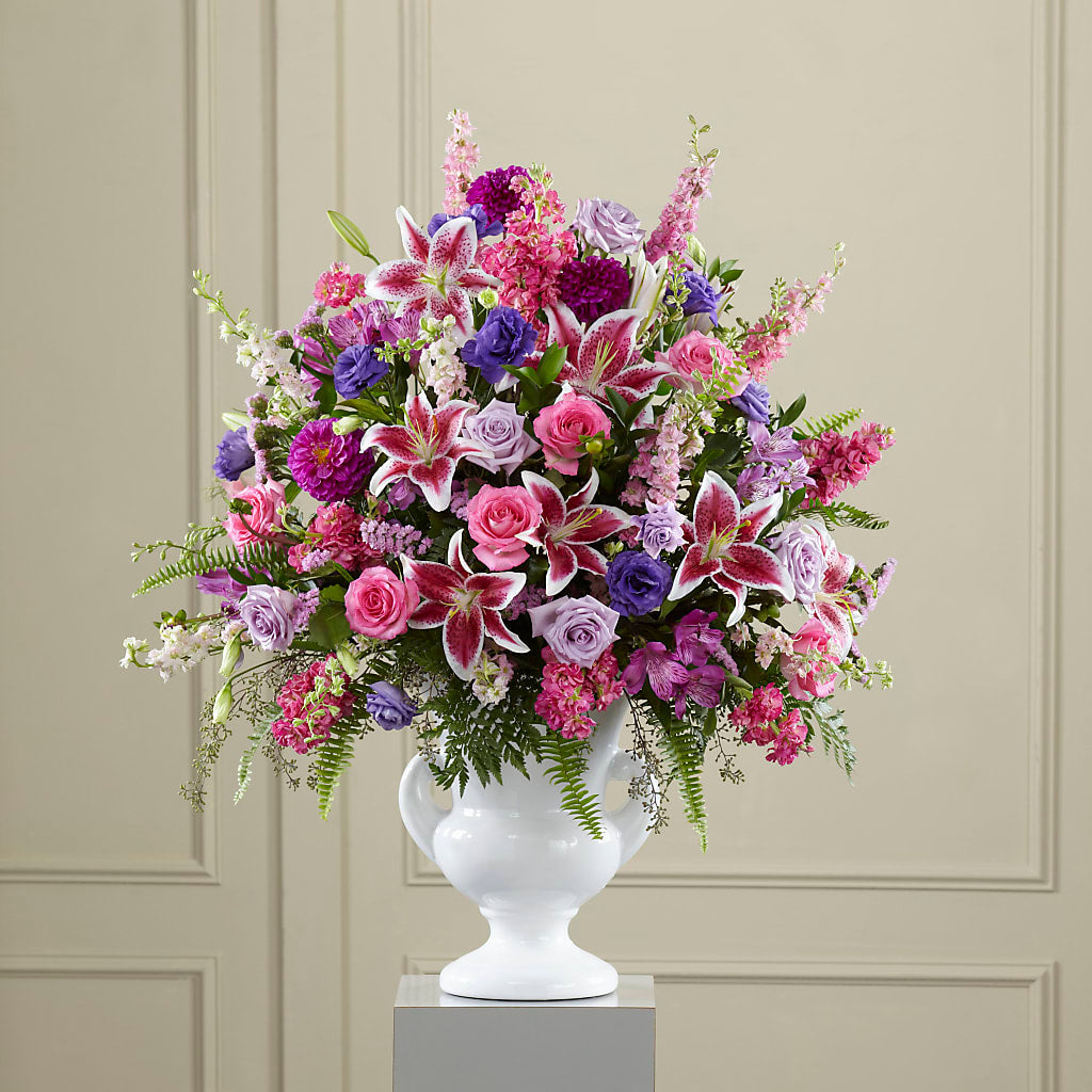 Peaceful Tribute Arrangement – EAST MAIN GARDENS FLRST & GREENHSES INC, Niles MI