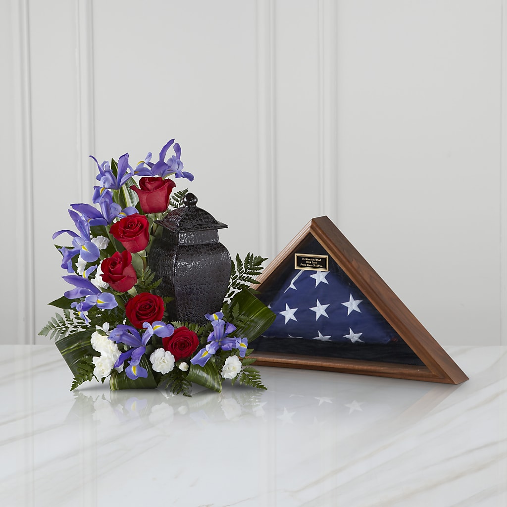 Patriotic Tribute Arrangement – EAST MAIN GARDENS FLRST & GREENHSES INC, Niles MI
