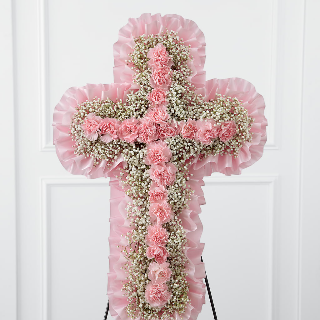 Angel's Cross Easel – EAST MAIN GARDENS FLRST & GREENHSES INC, Niles MI