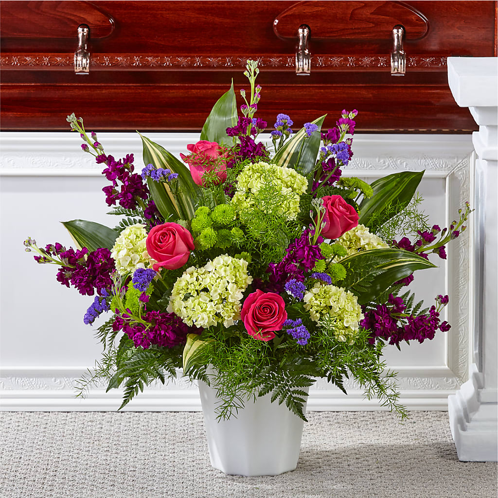 Beautiful Horizons Floor Basket – EAST MAIN GARDENS FLRST & GREENHSES INC, Niles MI