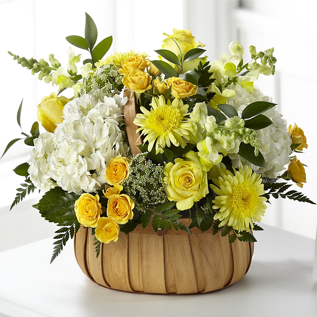 Rustic Remembrance Basket – EAST MAIN GARDENS FLRST & GREENHSES INC, Niles MI
