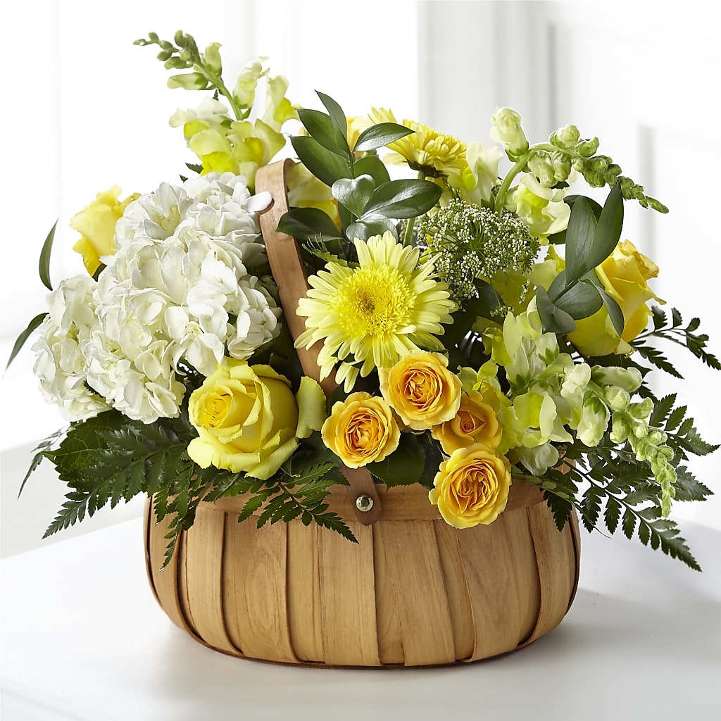 Rustic Remembrance Basket – EAST MAIN GARDENS FLRST & GREENHSES INC, Niles MI