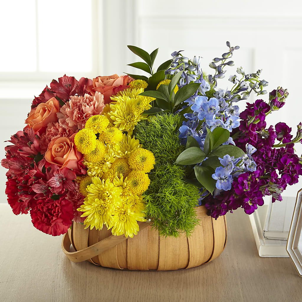 Prideful Basket – EAST MAIN GARDENS FLRST & GREENHSES INC, Niles MI