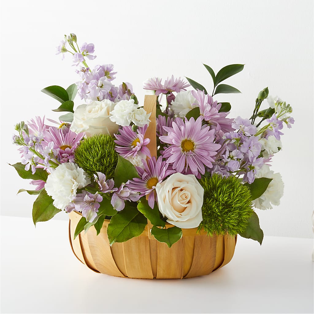 Peace & Love Basket – EAST MAIN GARDENS FLRST & GREENHSES INC, Niles MI