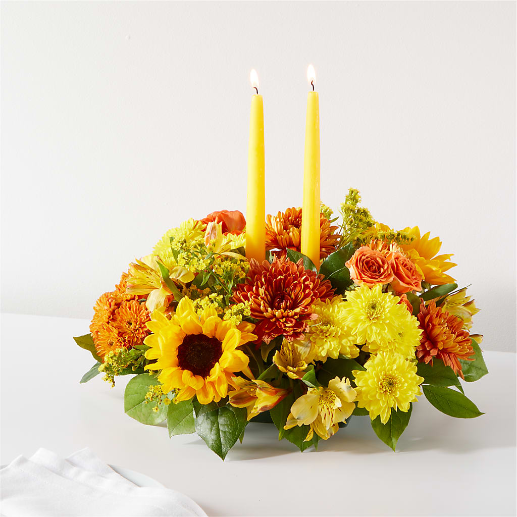 Autumn Harmony Centerpiece – EAST MAIN GARDENS FLRST & GREENHSES INC, Niles MI