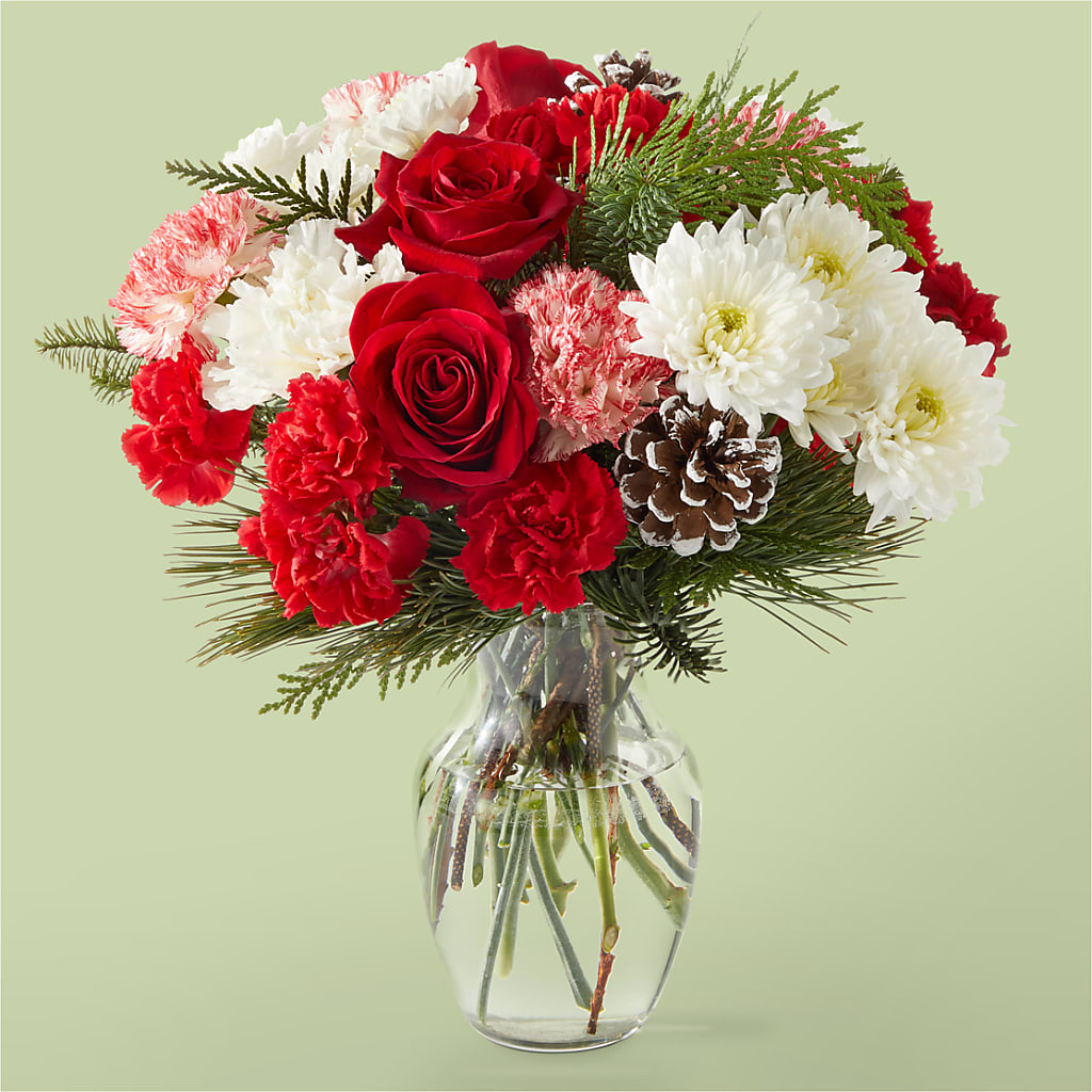 Candy Cane Lane Bouquet – EAST MAIN GARDENS FLRST & GREENHSES INC, Niles MI