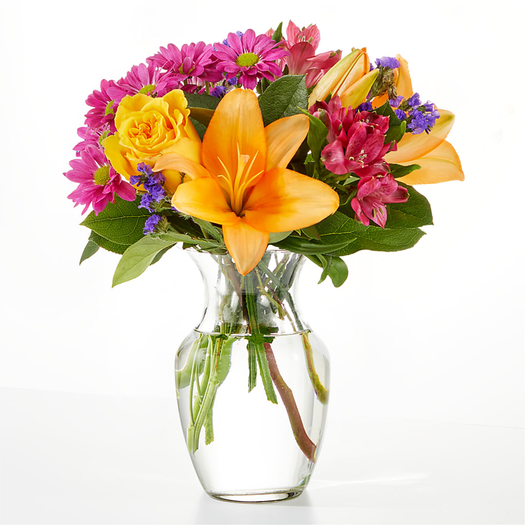 Colorful Visions Bouquet – EAST MAIN GARDENS FLRST & GREENHSES INC, Niles MI