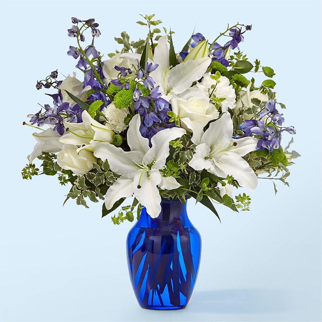 Santorini Bouquet – EAST MAIN GARDENS FLRST & GREENHSES INC, Niles MI
