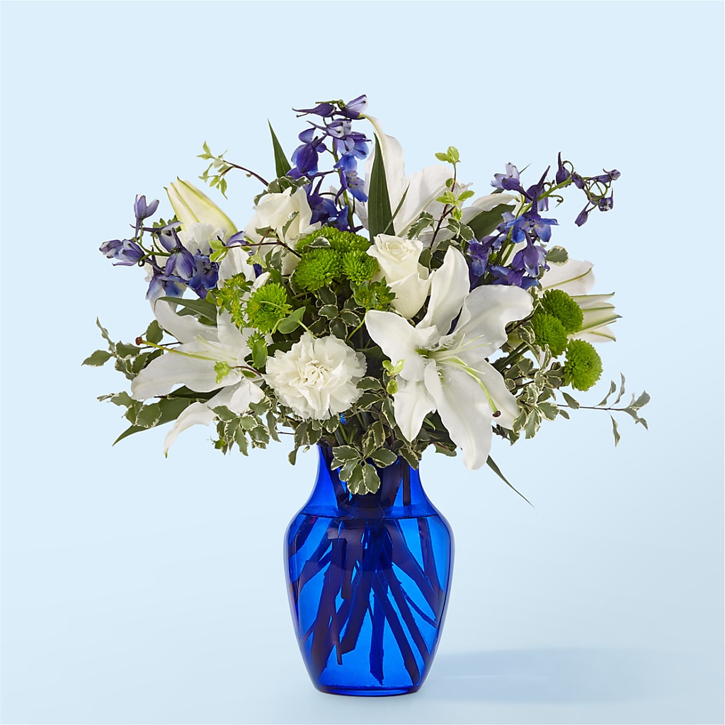 Santorini Bouquet – EAST MAIN GARDENS FLRST & GREENHSES INC, Niles MI