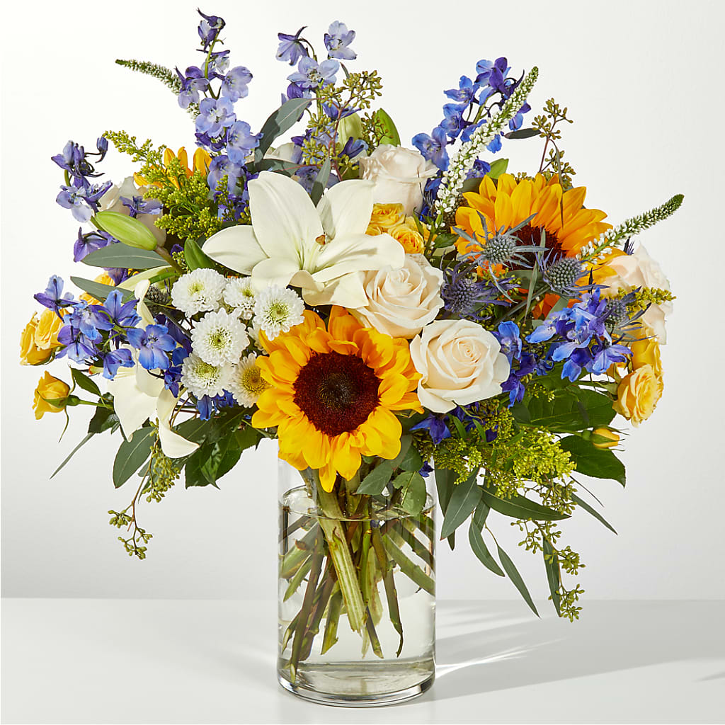 Wonderfully Sunny Bouquet – EAST MAIN GARDENS FLRST & GREENHSES INC, Niles MI