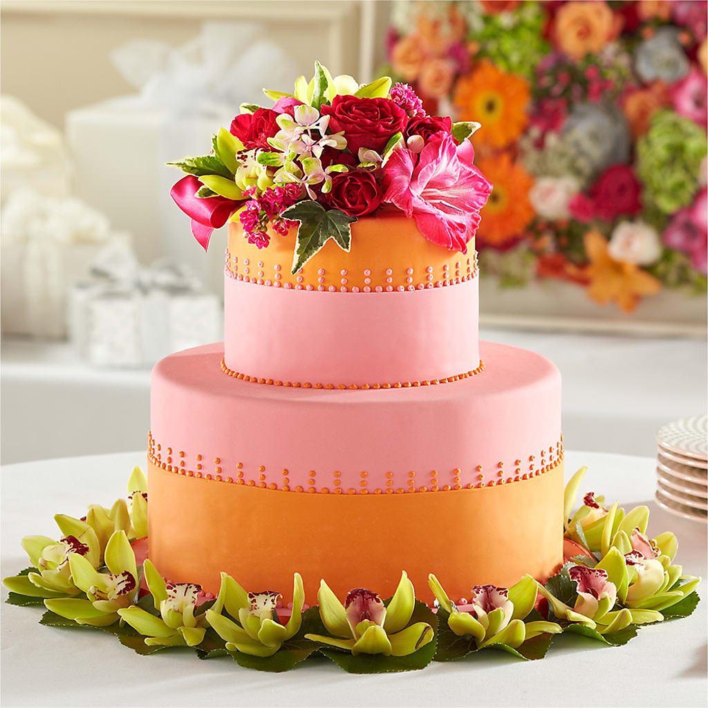Sweet Citrus Cake Decor – EAST MAIN GARDENS FLRST & GREENHSES INC, Niles MI