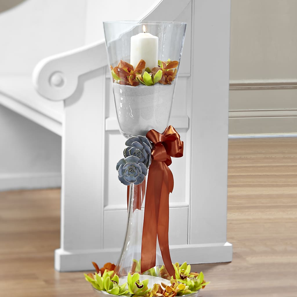 Matrimony Pew Decor – EAST MAIN GARDENS FLRST & GREENHSES INC, Niles MI