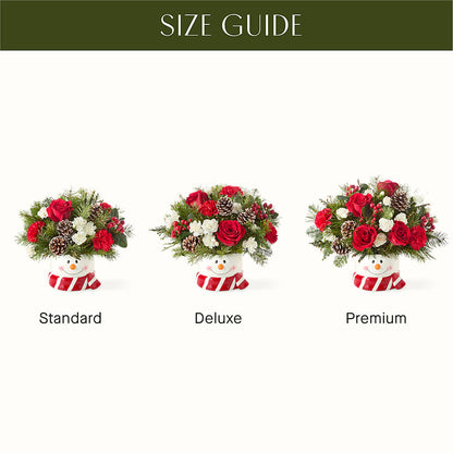Jolly Snowman Bouquet – EAST MAIN GARDENS FLRST & GREENHSES INC, Niles MI
