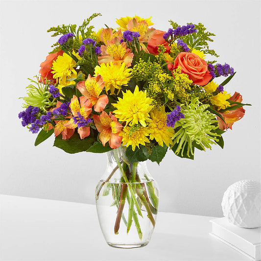 Marmalade Skies Bouquet – EAST MAIN GARDENS FLRST & GREENHSES INC, Niles MI