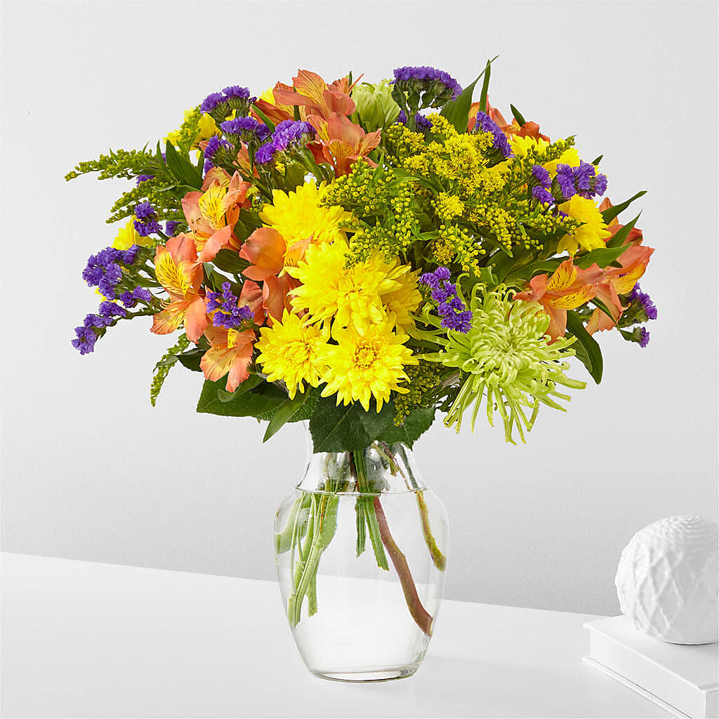 Marmalade Skies Bouquet – EAST MAIN GARDENS FLRST & GREENHSES INC, Niles MI