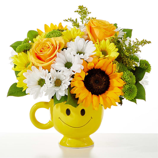Be Happy Bouquet – EAST MAIN GARDENS FLRST & GREENHSES INC, Niles MI