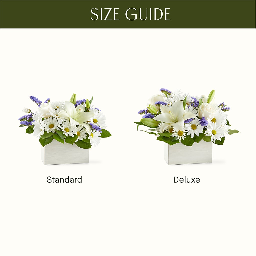 Beyond Blue Box Bouquet – EAST MAIN GARDENS FLRST & GREENHSES INC, Niles MI