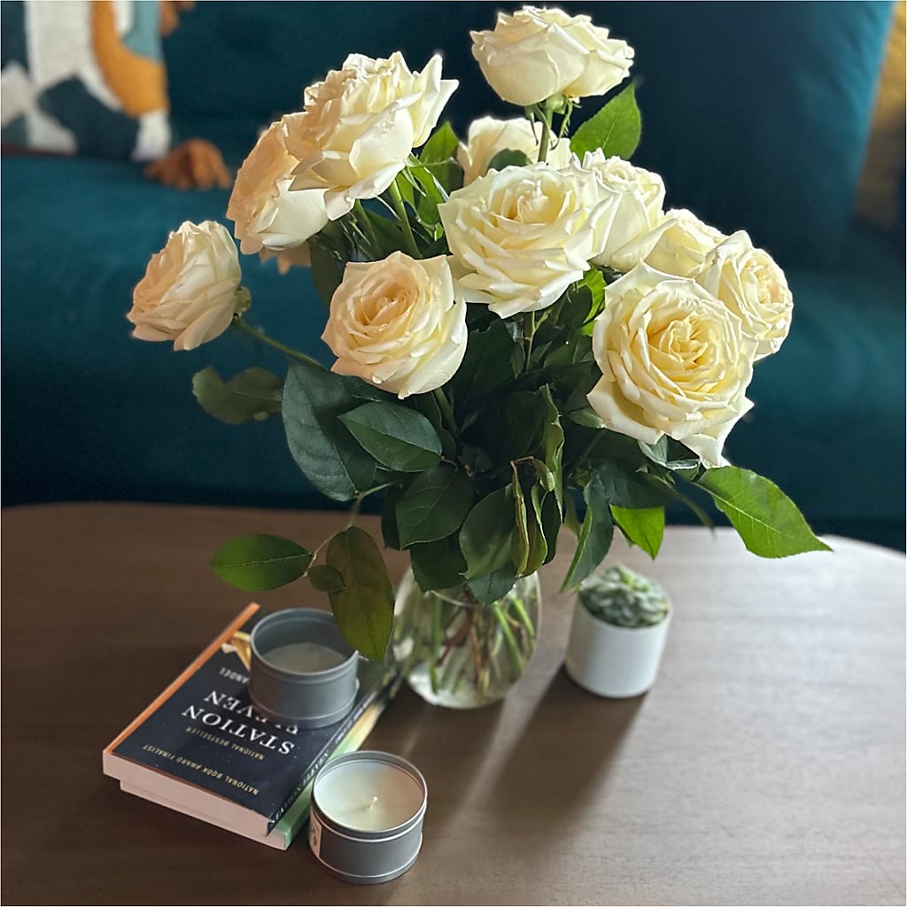 Long Stem Yellow Rose Bouquet – EAST MAIN GARDENS FLRST & GREENHSES INC, Niles MI
