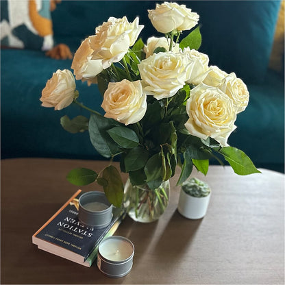 Long Stem Yellow Rose Bouquet – EAST MAIN GARDENS FLRST & GREENHSES INC, Niles MI