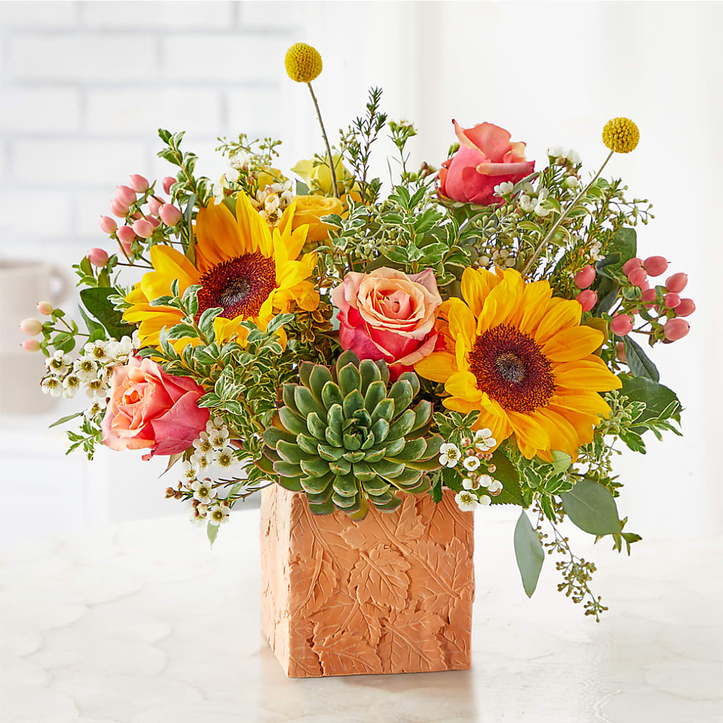 Sunflower Season Bouquet – EAST MAIN GARDENS FLRST & GREENHSES INC, Niles MI