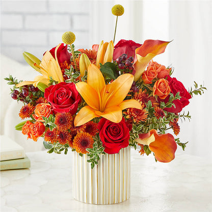 Scarlet Skies Bouquet – EAST MAIN GARDENS FLRST & GREENHSES INC, Niles MI