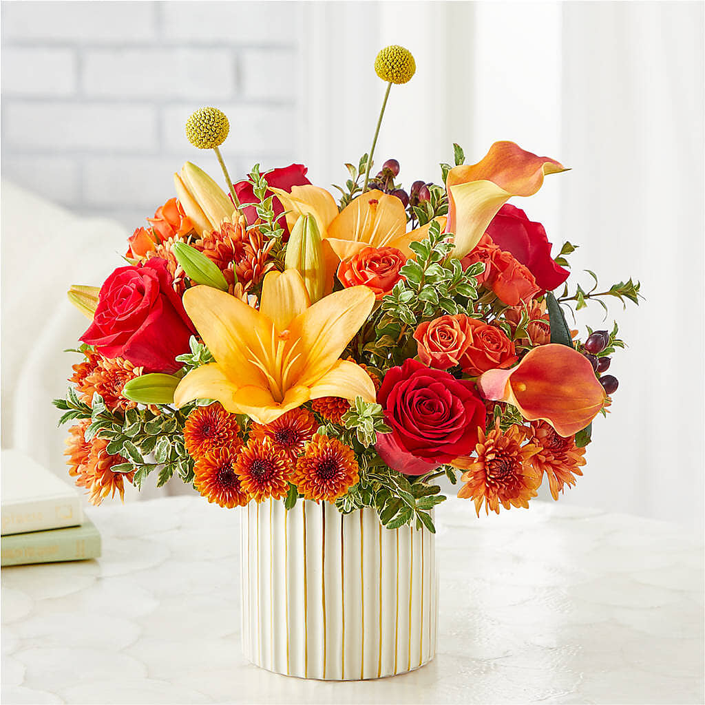 Scarlet Skies Bouquet – EAST MAIN GARDENS FLRST & GREENHSES INC, Niles MI
