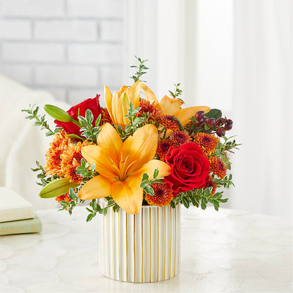 Scarlet Skies Bouquet – EAST MAIN GARDENS FLRST & GREENHSES INC, Niles MI