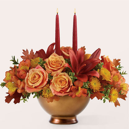Harvest Table Centerpiece – EAST MAIN GARDENS FLRST & GREENHSES INC, Niles MI