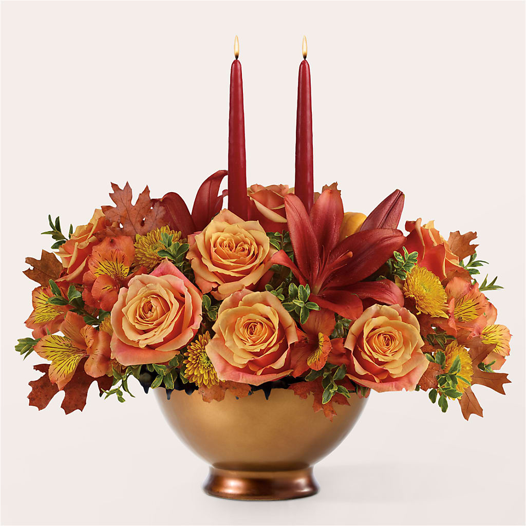 Harvest Table Centerpiece – EAST MAIN GARDENS FLRST & GREENHSES INC, Niles MI