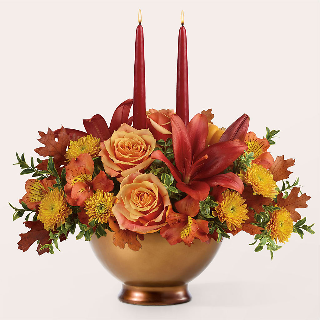 Harvest Table Centerpiece – EAST MAIN GARDENS FLRST & GREENHSES INC, Niles MI