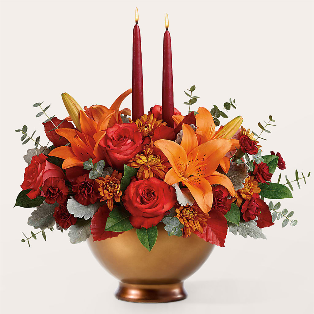 Fruits of Fall Centerpiece – EAST MAIN GARDENS FLRST & GREENHSES INC, Niles MI