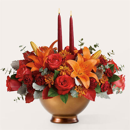 Fruits of Fall Centerpiece – EAST MAIN GARDENS FLRST & GREENHSES INC, Niles MI