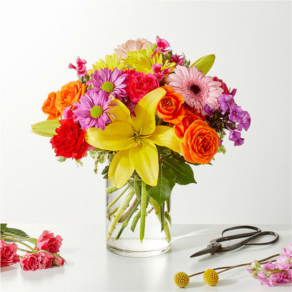 Cue the Confetti - A Florist Original – EAST MAIN GARDENS FLRST & GREENHSES INC, Niles MI