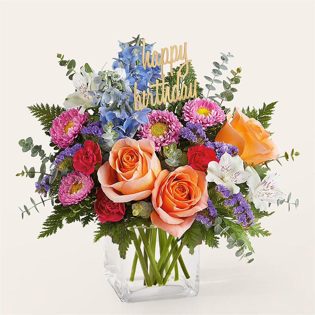 Birthday Bash Bouquet – EAST MAIN GARDENS FLRST & GREENHSES INC, Niles MI