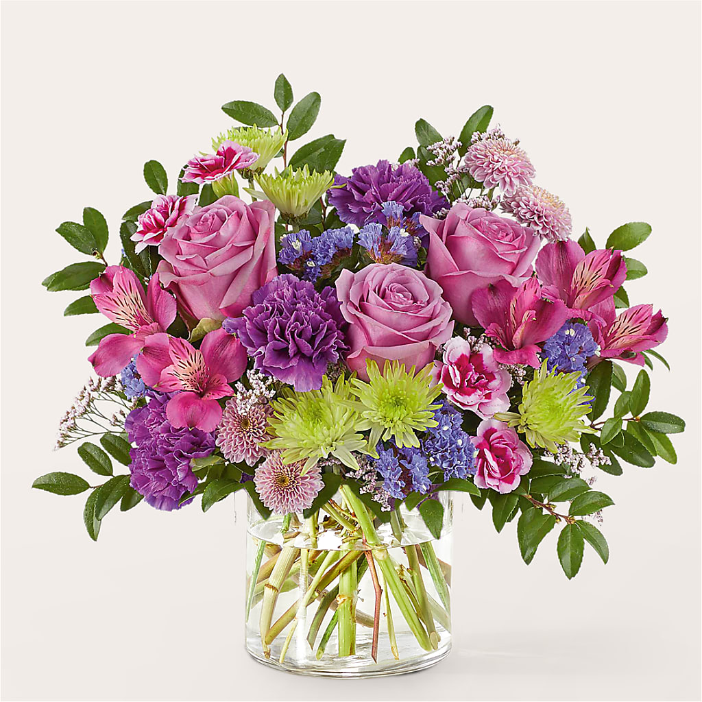 Glass Half Full Bouquet – EAST MAIN GARDENS FLRST & GREENHSES INC, Niles MI