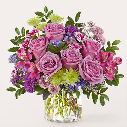Glass Half Full Bouquet – EAST MAIN GARDENS FLRST & GREENHSES INC, Niles MI