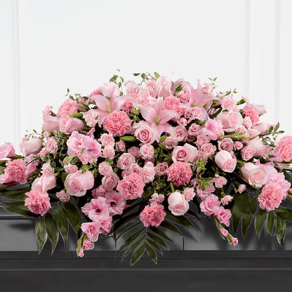Garden of Comfort Casket Spray (Standard) – EAST MAIN GARDENS FLRST & GREENHSES INC, Niles MI