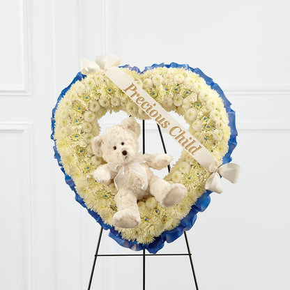 Precious Child Standing Heart – EAST MAIN GARDENS FLRST & GREENHSES INC, Niles MI