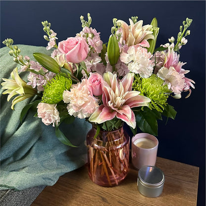 Pretty in Pink Bouquet – EAST MAIN GARDENS FLRST & GREENHSES INC, Niles MI