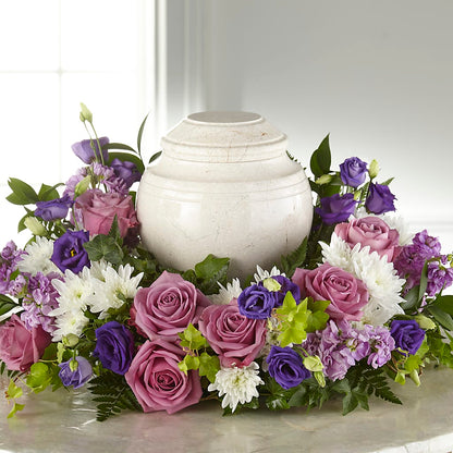 Blooming Sympathy Cremation Adornment – EAST MAIN GARDENS FLRST & GREENHSES INC, Niles MI