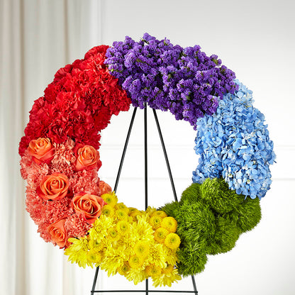 Circle of Love Wreath – EAST MAIN GARDENS FLRST & GREENHSES INC, Niles MI