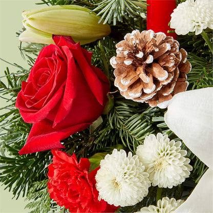 Seasonal Festivities Centerpiece – EAST MAIN GARDENS FLRST & GREENHSES INC, Niles MI